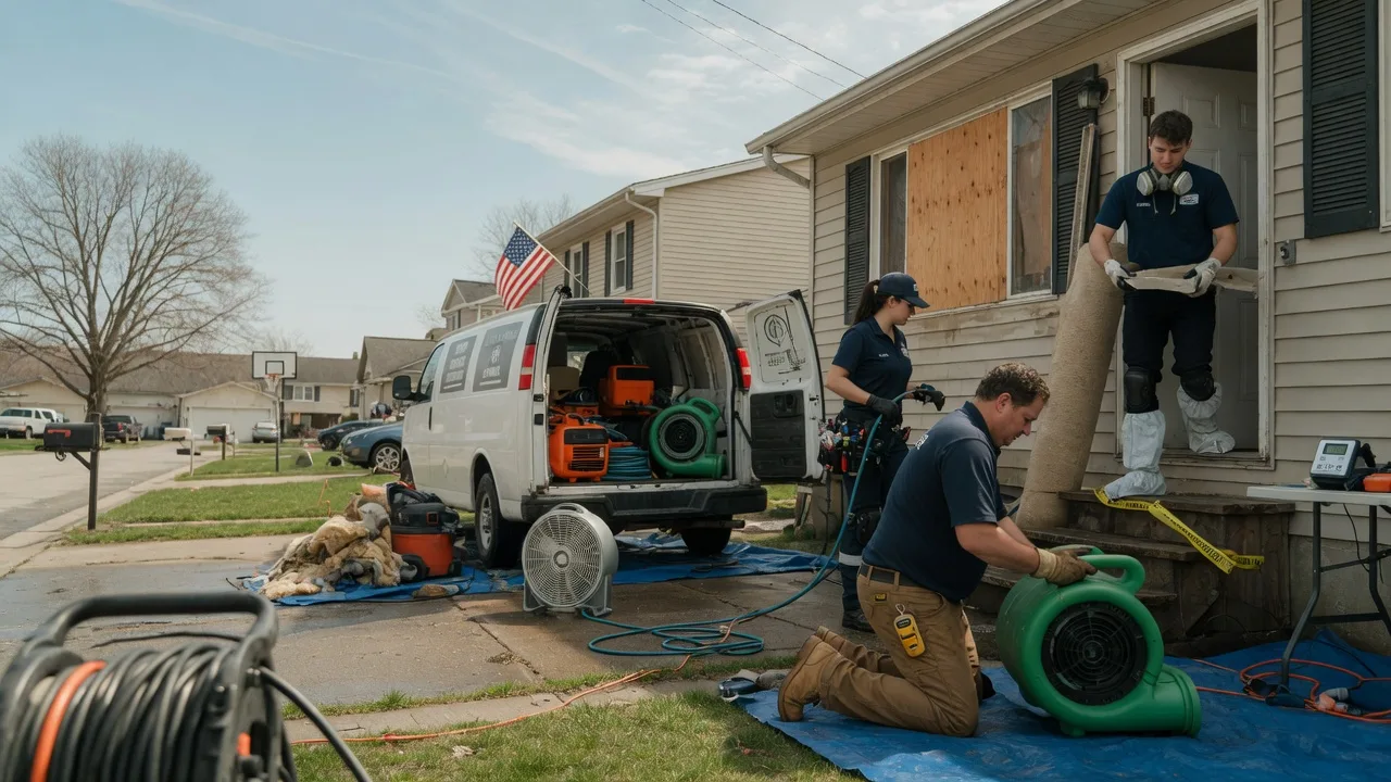 Water Damage Restoration in Denniston, KY near me